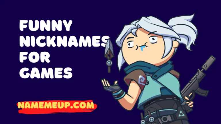 Funny Nicknames for Games