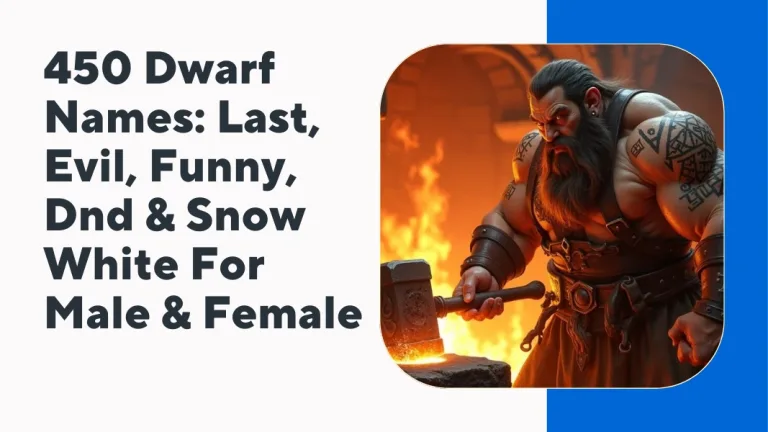 Dwarf Names