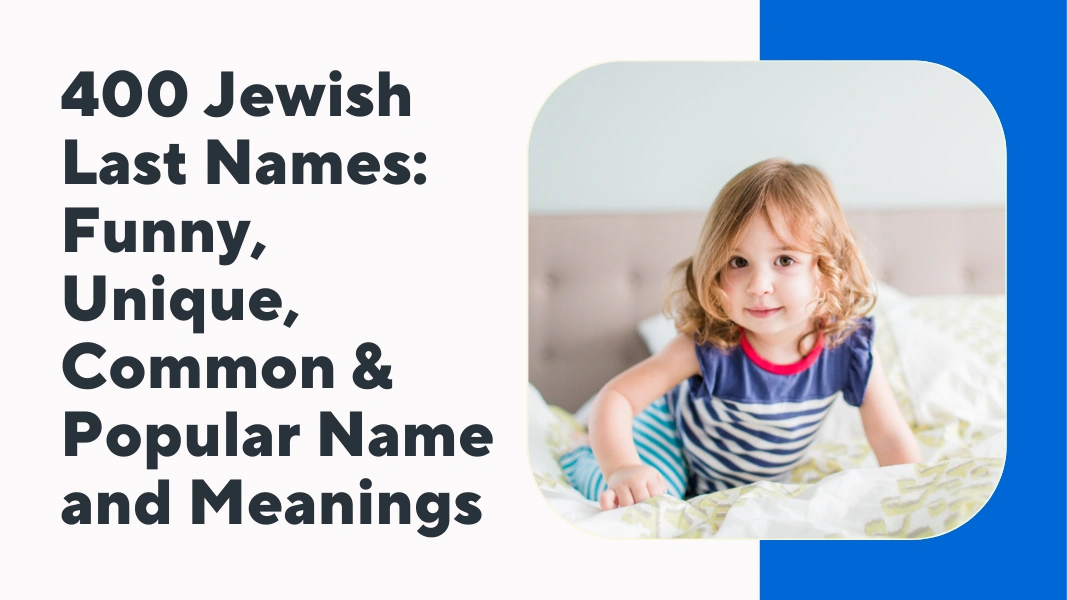 Jewish Last Names
