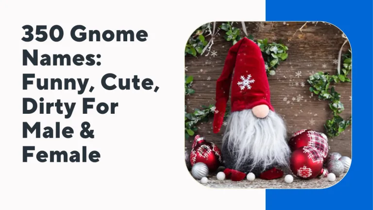 Gnome Names