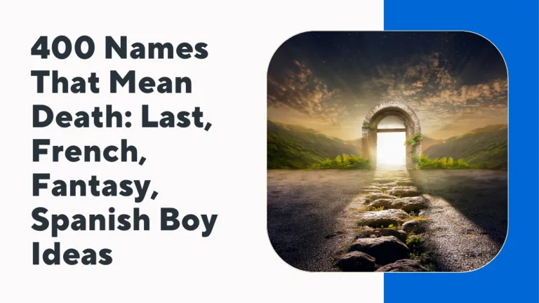 Names That Mean Death