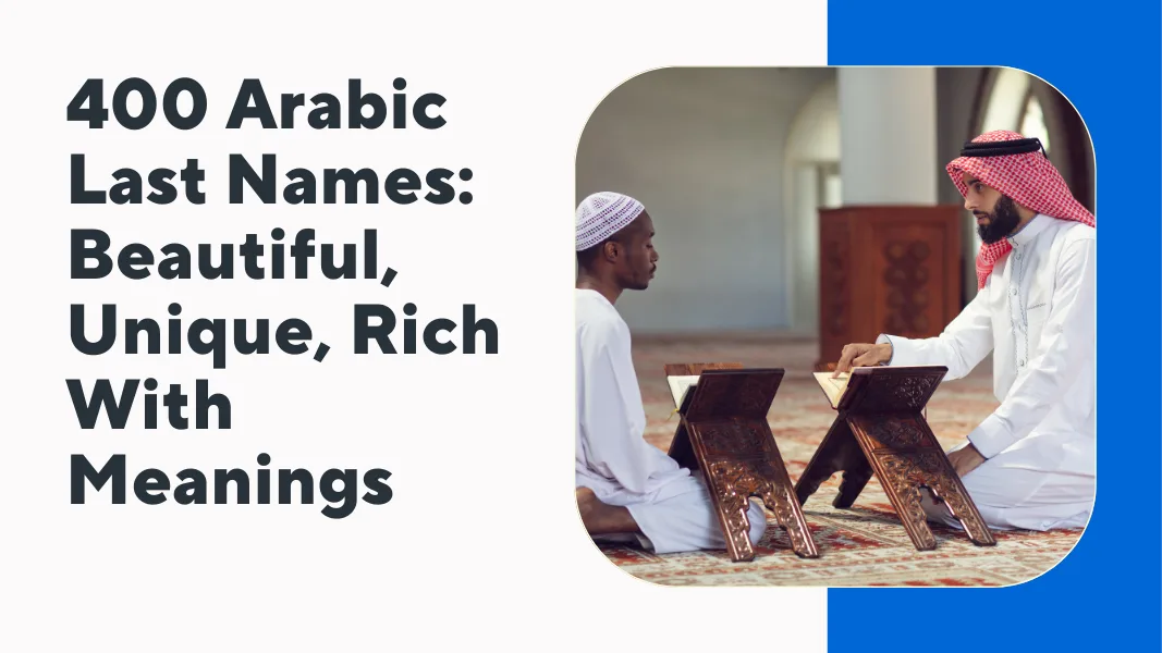 Arabic Last Names