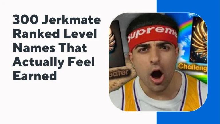 Jerkmate Ranked Level Names