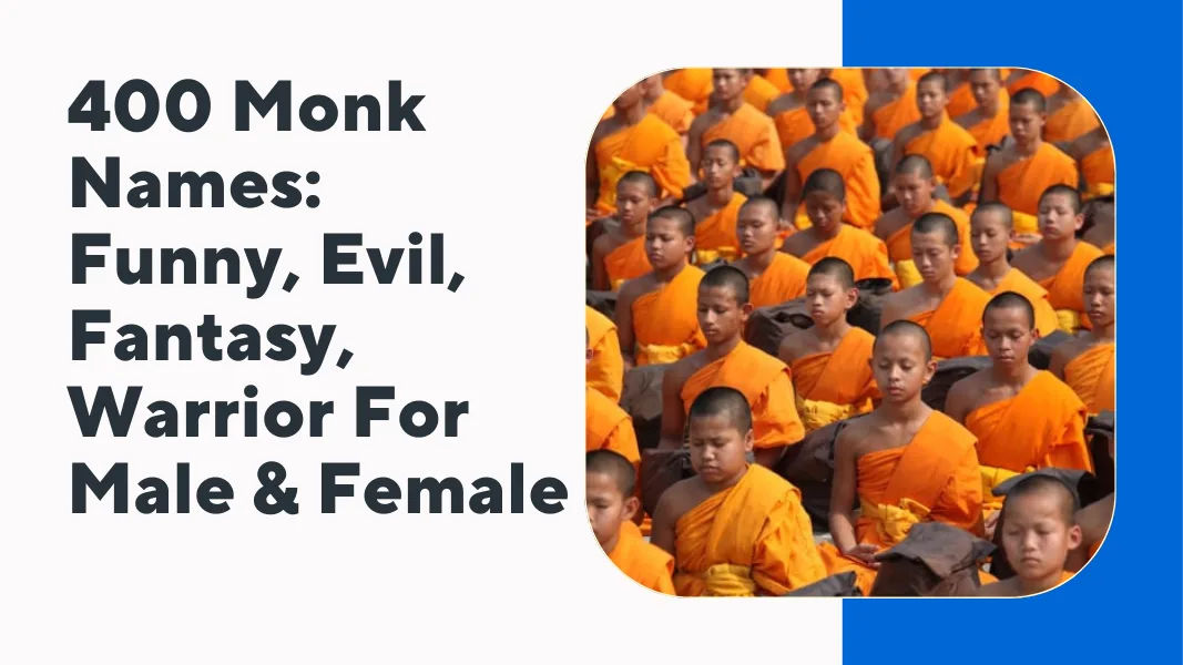 Monk Names