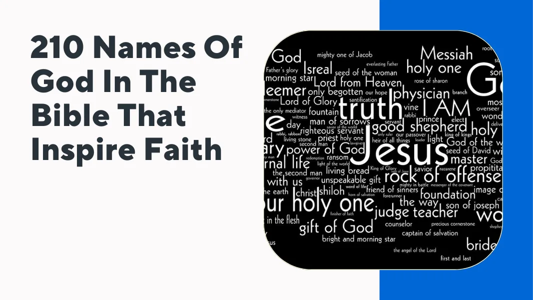 Names Of God In The Bible