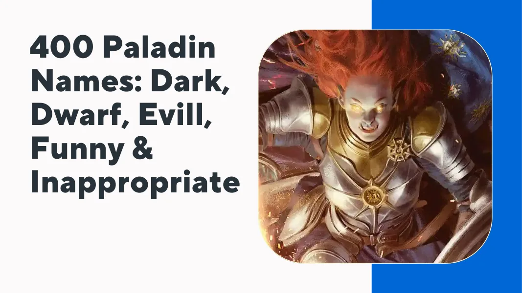 Paladin Names